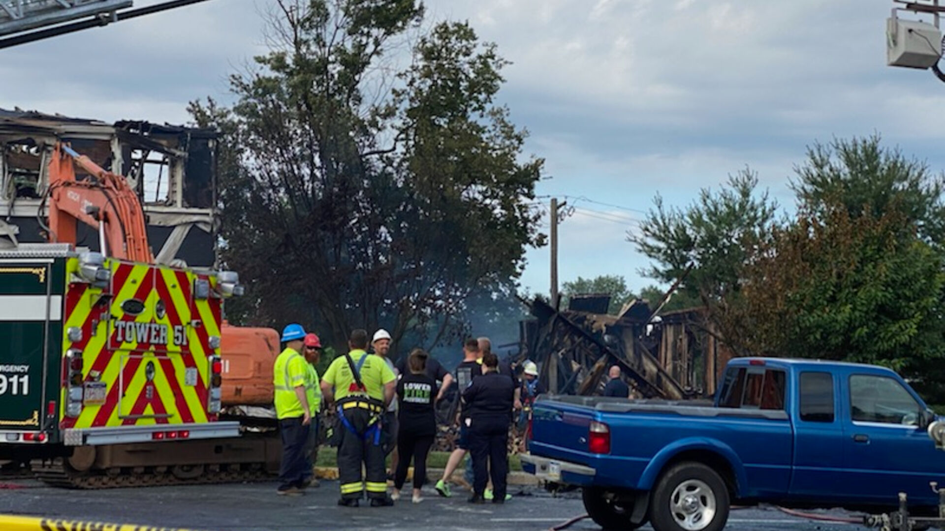 Fire destroys homes in Lower Providence Twp.